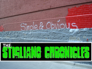 The Stigliano Chronicles - Simple & Obvious