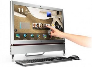 Robijn cursief Door Acer Aspire Z5761 touch screen PC has 1.5TB hard drive, 8 USB ports - The  American Genius